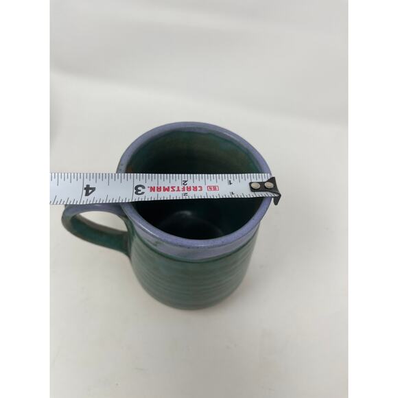 Brent MARTZEN Minimalist Handmade Art Pottery Mug Hand Thrown Coffee Tea ~Signed - Picture 8 of 8